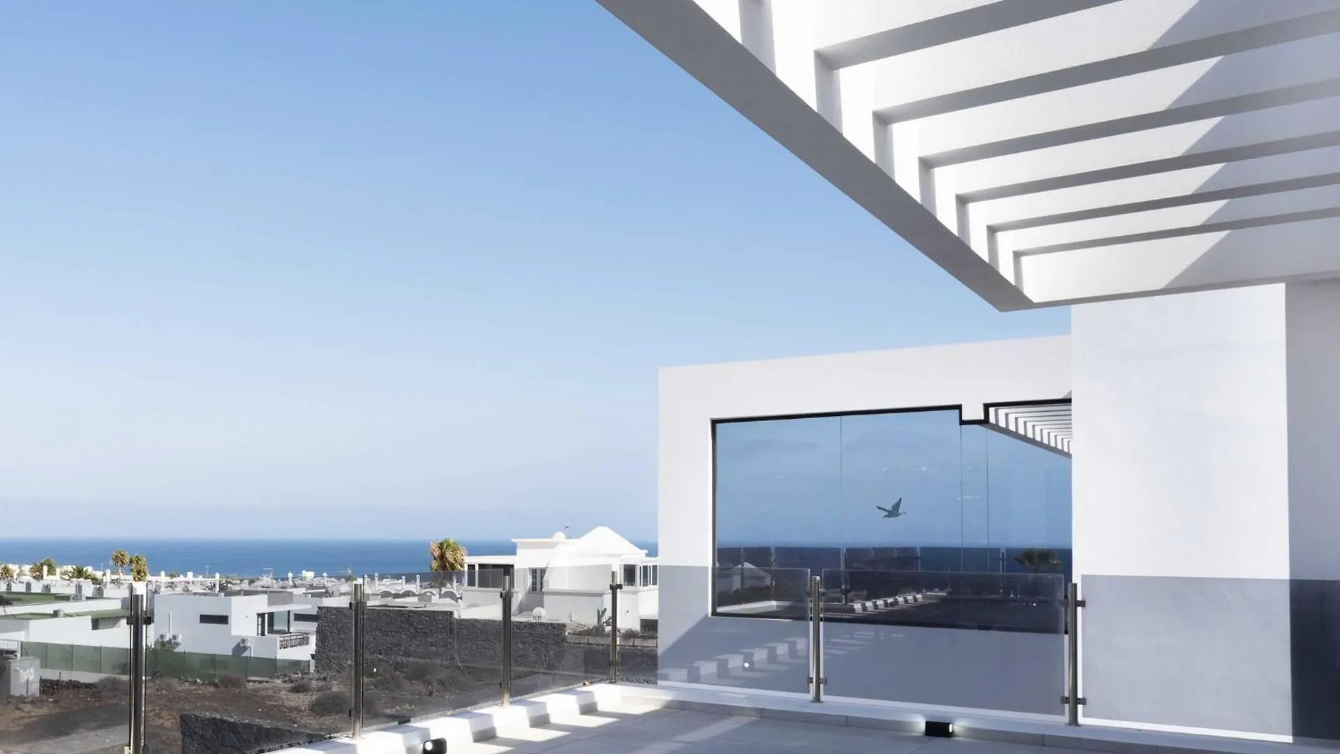Modern Los Mojones Villa 3 Bedrooms All En-Suite Villa Berniente Great Sea Views Puerto Del Carmen
